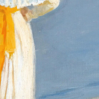 Anna Ancher E Marie Krøyer Sulla Spiaggia Di Skagen Peder Severin Krøyer psk6 quadro stampato su tela