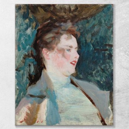 La Signorina Violetta Sargent  John Singer Sargent jss169 quadro stampato su tela
