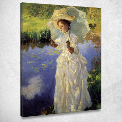Passeggiata Mattutina John Singer Sargent jss172 quadro stampato su tela