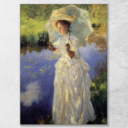 Passeggiata Mattutina John Singer Sargent jss172 quadro stampato su tela