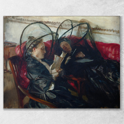 Zanzariere John Singer Sargent jss173 quadro stampato su tela