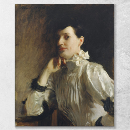 La Signora Henry Galbraith Ward John Singer Sargent jss180 quadro stampato su tela