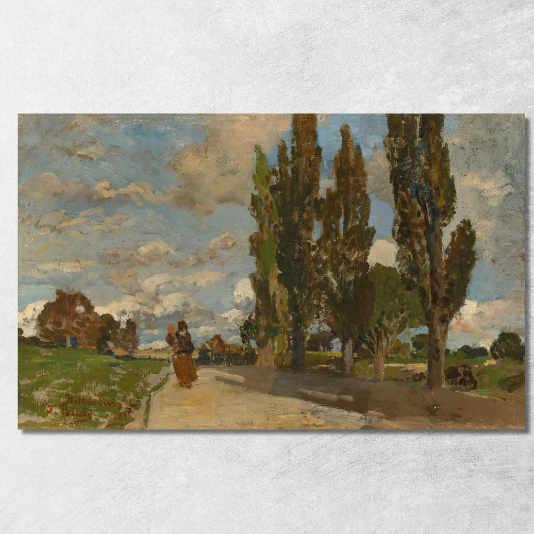 Una Strada A Rothenburg Tina Blau tbl8 quadro stampato su tela Una Strada A Rothenburg Tina Blau tbl8 quadro stampato su tela