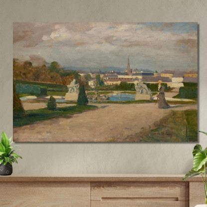 Dal Belvedere Tina Blau tbl16 quadro stampato su tela