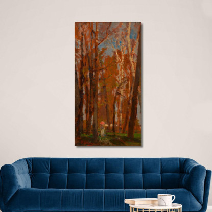 Alberi Del Prater Tina Blau tbl48 quadro stampato su tela