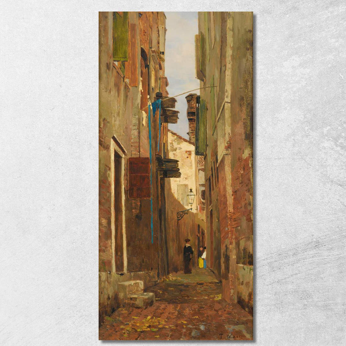 Strada In Italia Tina Blau tbl57 quadro stampato su tela Strada In Italia Tina Blau tbl57 quadro stampato su tela