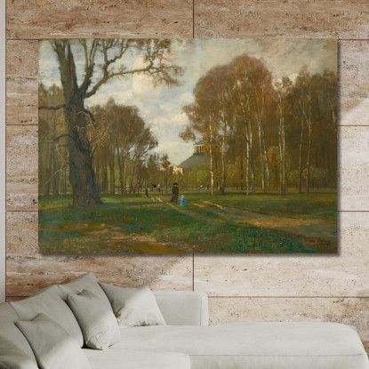 Il Prater E La Rotonda Di Vienna Tina Blau tbl63 quadro stampato su tela