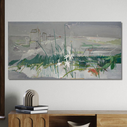 Mattina Walter Kurt Wiemken wkw13 quadro stampato su tela
