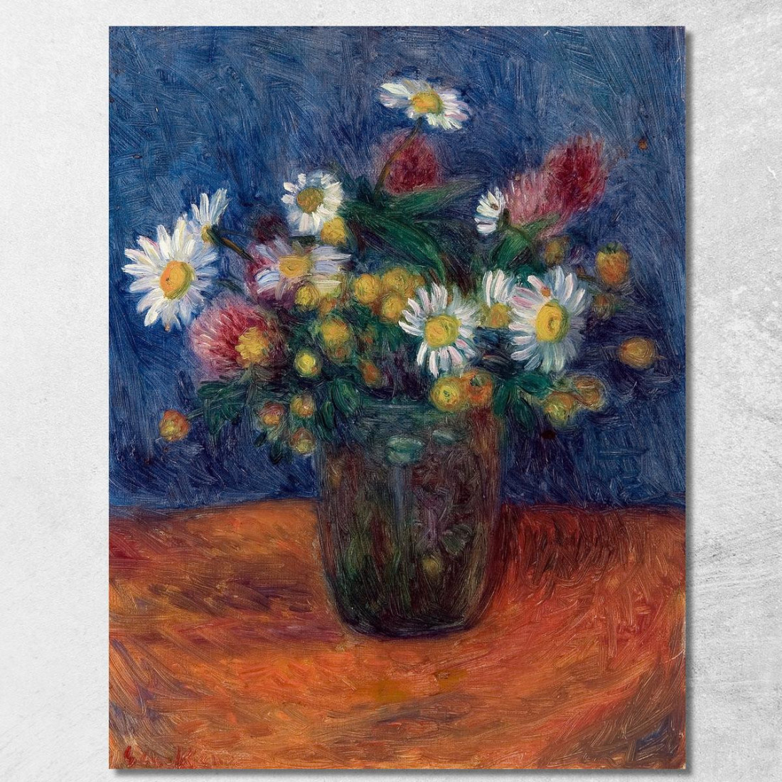 Fiori William James Glackens wjg16 quadro stampato su tela Fiori William James Glackens wjg16 quadro stampato su tela