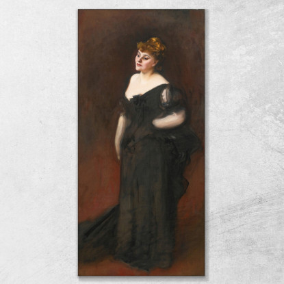 La Signora Harry Vane Milbank John Singer Sargent jss194 quadro stampato su tela