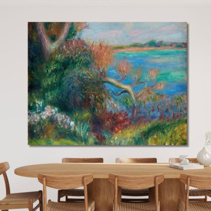 Riva Del Fiume William James Glackens wjg38 quadro stampato su tela