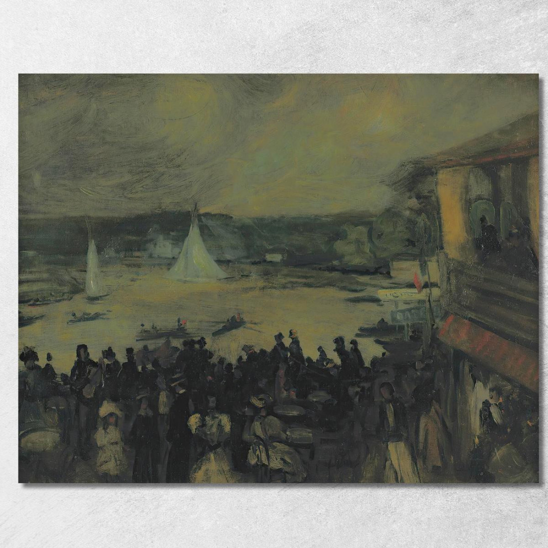 Barche A Vela – Parigi William James Glackens wjg39 quadro stampato su tela Barche A Vela – Parigi William James Glackens wjg39 quadro stampato su tela