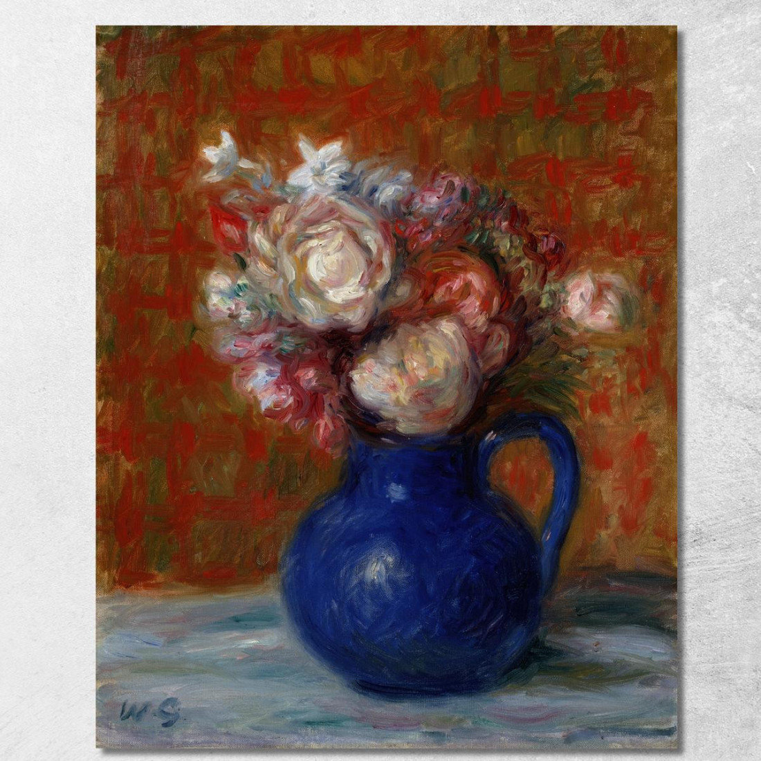 Natura Morta – Bouquet Francese William James Glackens wjg48 quadro stampato su tela Natura Morta – Bouquet Francese William James Glackens wjg48 quadro stampato su tela