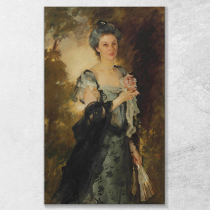Sig.Ra William Crowninshield Endicott Jr. John Singer Sargent jss199 quadro stampato su tela