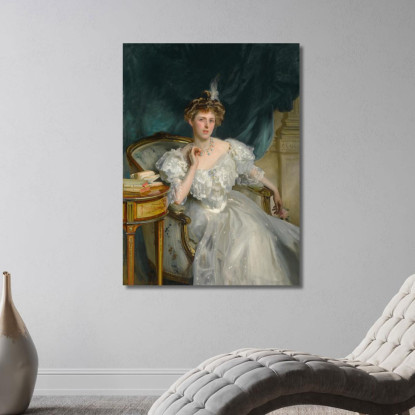 La Signora William George Raphael John Singer Sargent jss200 quadro stampato su tela