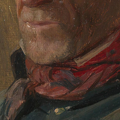Ritratto Di Joseph Steffens Di Altenahr Adolph Tidemand atd61 quadro stampato su tela