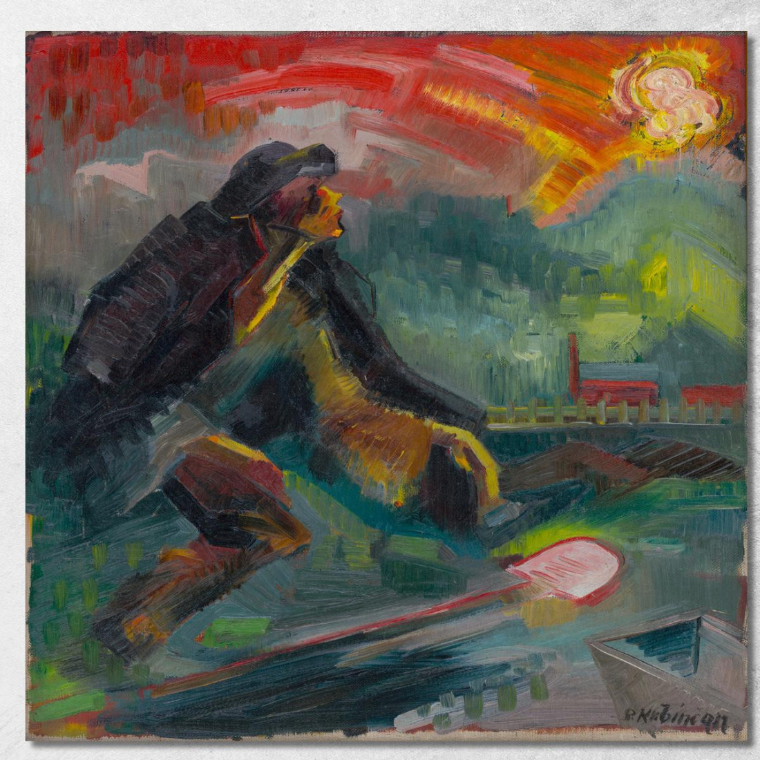 Alba Arnold Peter Weisz-Kubínčan apw10 quadro stampato su tela Alba Arnold Peter Weisz-Kubínčan apw10 quadro stampato su tela