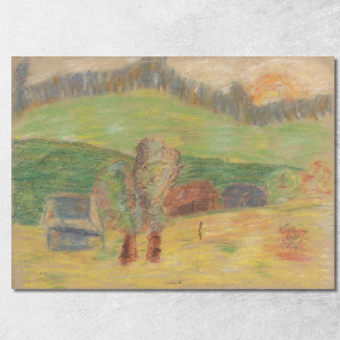 Fienile Arnold Peter Weisz-Kubínčan apw20 quadro stampato su tela Fienile Arnold Peter Weisz-Kubínčan apw20 quadro stampato su tela