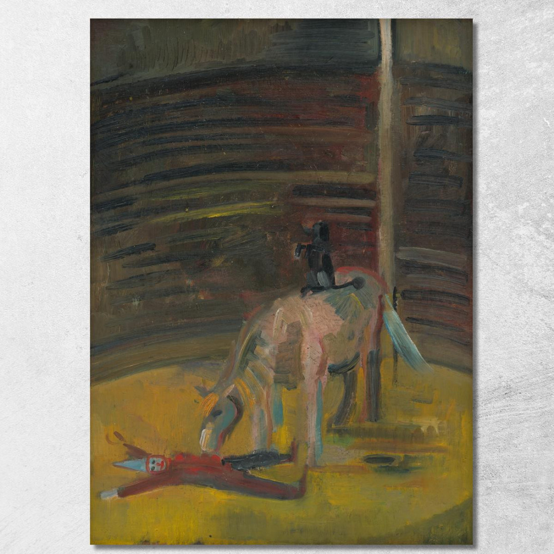 Motivo Dal Circo Arnold Peter Weisz-Kubínčan apw49 quadro stampato su tela Motivo Dal Circo Arnold Peter Weisz-Kubínčan apw49 quadro stampato su tela