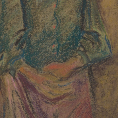 Vecchia Donna Arnold Peter Weisz-Kubínčan apw53 quadro stampato su tela