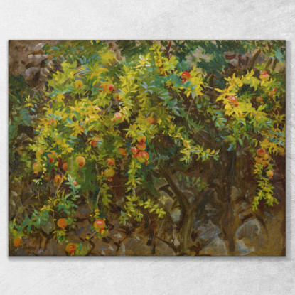 Melograni Maiorca John Singer Sargent jss217 quadro stampato su tela