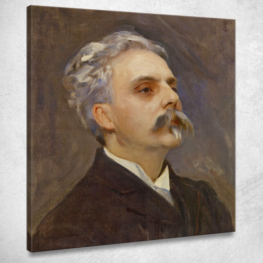 Ritratto Di Gabriel Fauré John Singer Sargent jss221 quadro stampato su tela Ritratto Di Gabriel Fauré John Singer Sargent jss221 quadro stampato su tela