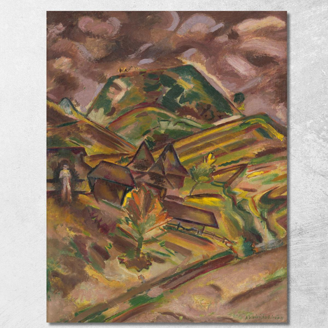 Z Lužnej Arnold Peter Weisz-Kubínčan apw91 quadro stampato su tela Z Lužnej Arnold Peter Weisz-Kubínčan apw91 quadro stampato su tela