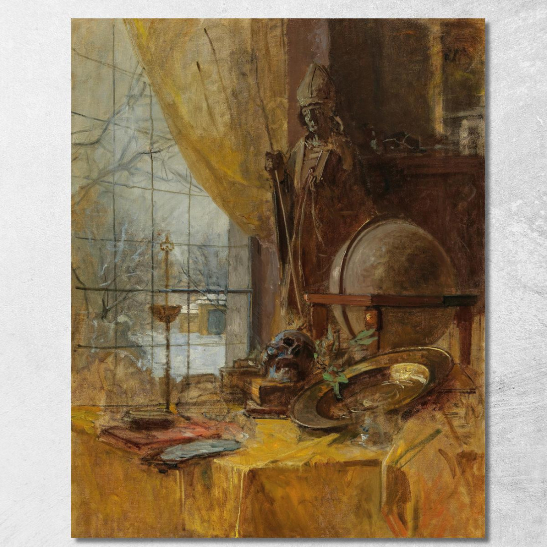 Vista Dell'Atelier Carl Moll cml5 quadro stampato su tela Vista Dell'Atelier Carl Moll cml5 quadro stampato su tela