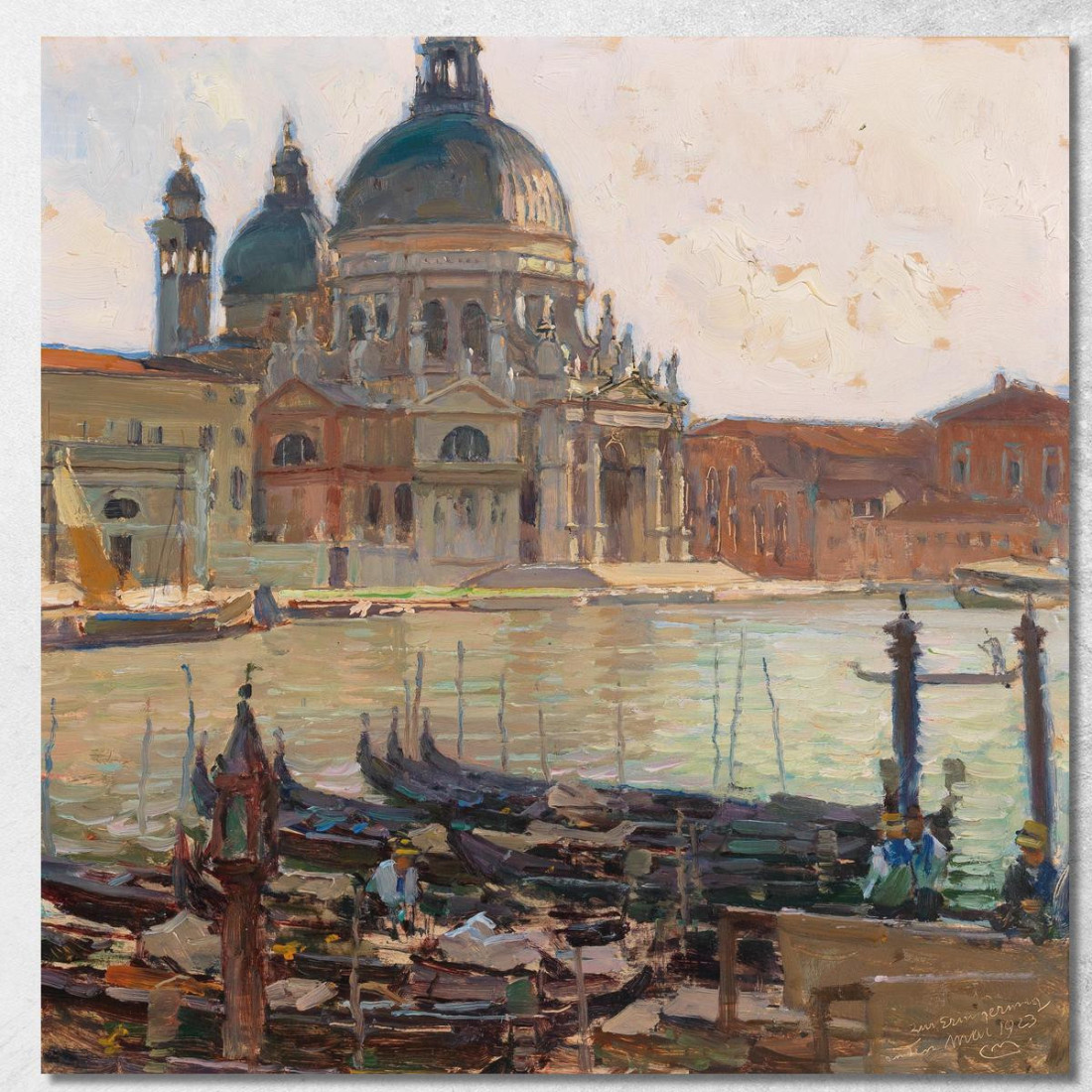 Santa Maria Della Salute Venezia Carl Moll cml42 quadro stampato su tela Santa Maria Della Salute Venezia Carl Moll cml42 quadro stampato su tela