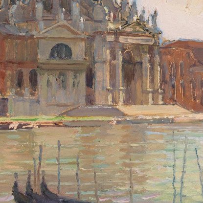 Santa Maria Della Salute Venezia Carl Moll cml42 quadro stampato su tela