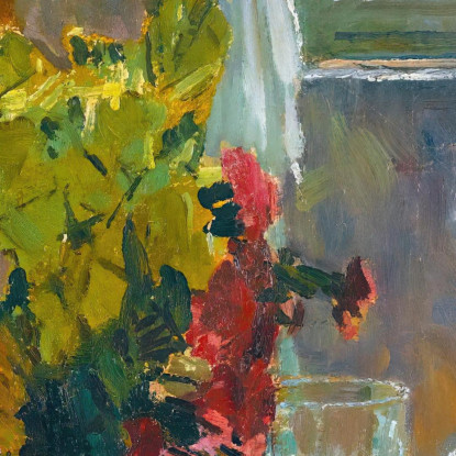 La Tavola Della Colazione Carl Moll cml46 quadro stampato su tela