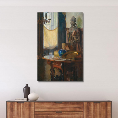 Vista Dello Studio Carl Moll cml50 quadro stampato su tela