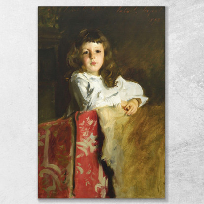 Ritratto Di John Alfred Parsons Millet John Singer Sargent jss231 quadro stampato su tela