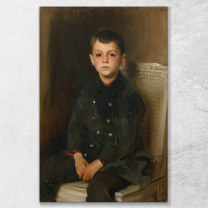 Ritratto Di Lancillotto Allen John Singer Sargent jss233 quadro stampato su tela