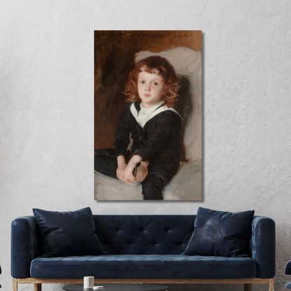 Ritratto Di Laurence Millet John Singer Sargent jss234 quadro stampato su tela