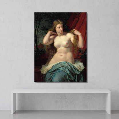Betsabea Hugues Merle hmr5 quadro stampato su tela