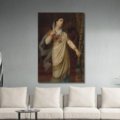 Ester Hugues Merle hmr8 quadro stampato su tela