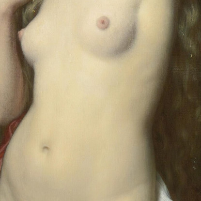 La Bagnante Hugues Merle hmr22 quadro stampato su tela