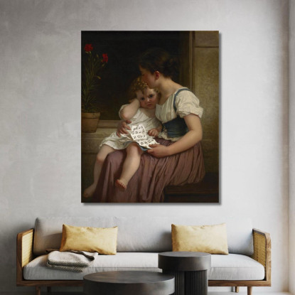 Le Prime Spine Della Conoscenza Hugues Merle hmr24 quadro stampato su tela
