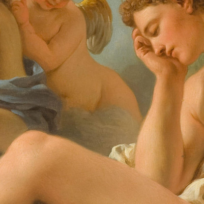 Diana Ed Endimione Louis-Jean-François Lagrenée ljf10 quadro stampato su tela