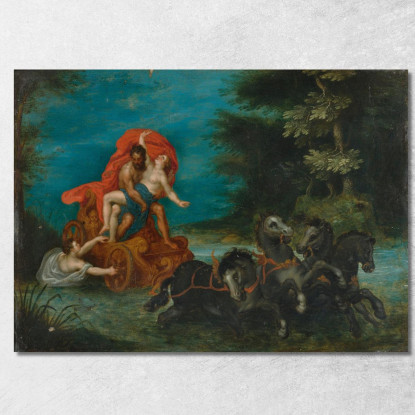 Il Ratto Di Proserpina Jan Brueghel The Elder jbe40 quadro stampato su tela