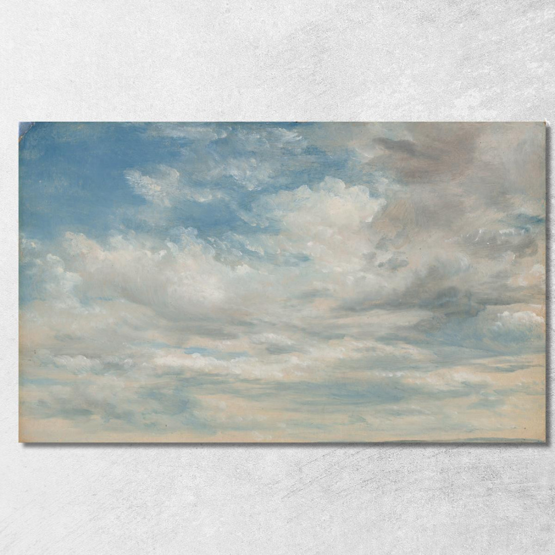 Nuvole John Constable jcn26 quadro stampato su tela