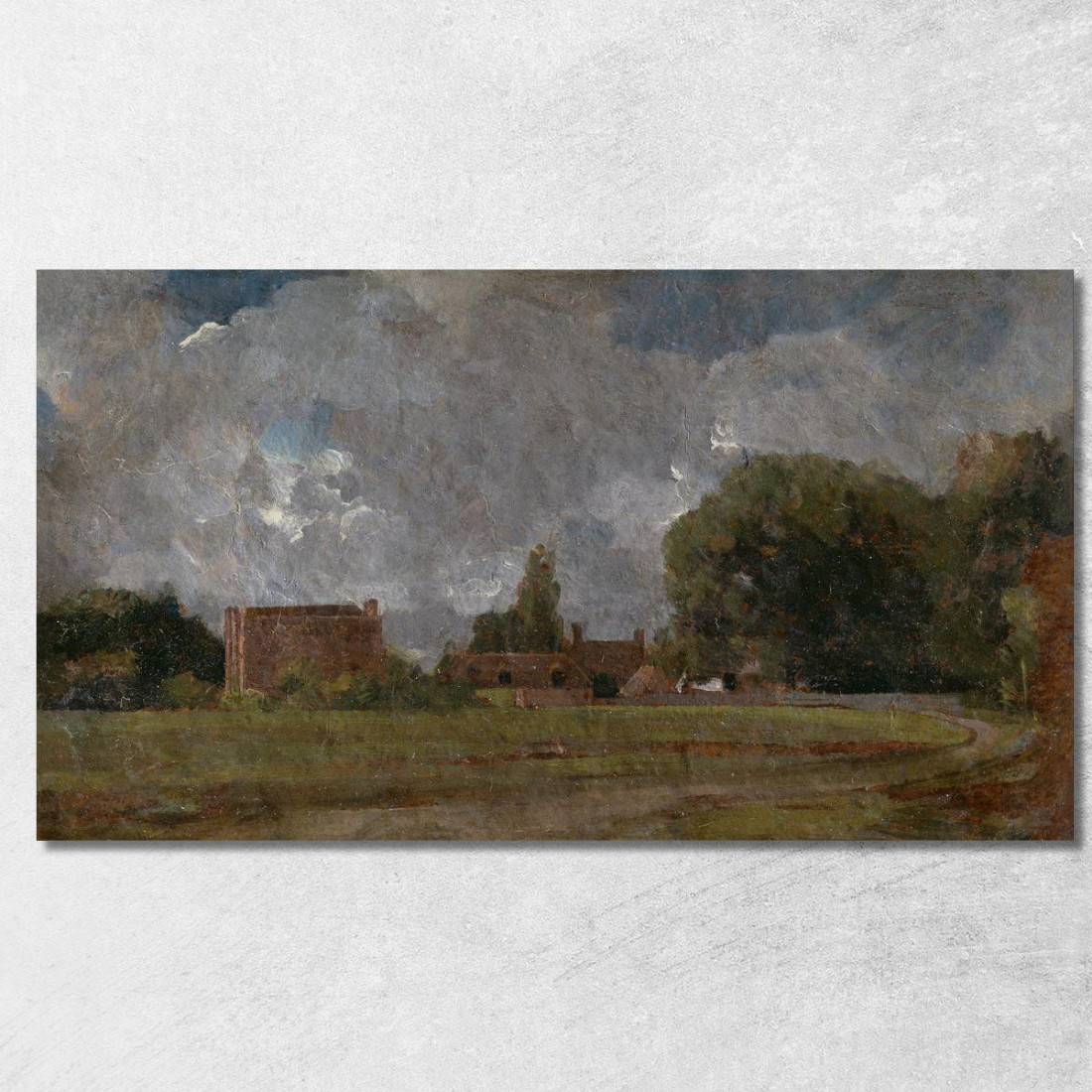 La Casa Di Golding Constable A East Bergholt – Luogo Di Nascita Dell'Artista John Constable jcn41 quadro stampato su tela