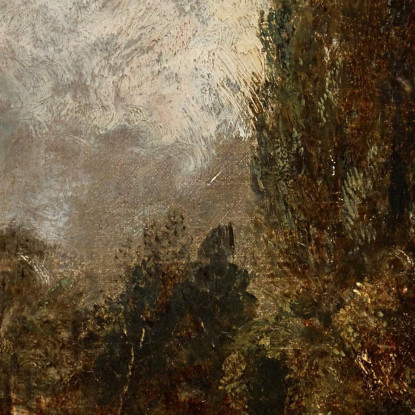 Ponte Di Harnham Salisbury John Constable jcn49 quadro stampato su tela
