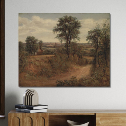 Stradina Vicino A Dedham John Constable jcn57 quadro stampato su tela