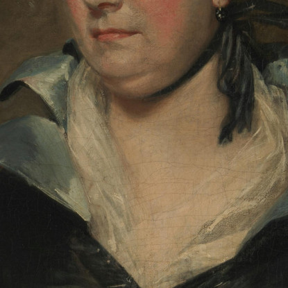 Mrs. James Pulham Sr. (Frances Amys Ca. 1766-1856) John Constable jcn61 quadro stampato su tela