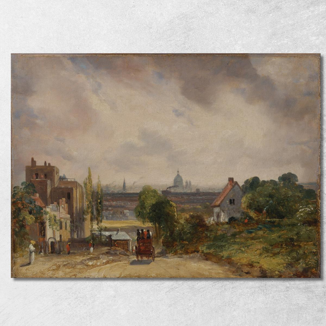 Il Cottage Di Sir Richard Steele A Hampstead John Constable jcn74 quadro stampato su tela Il Cottage Di Sir Richard Steele A Hampstead John Constable jcn74 quadro stampato su tela