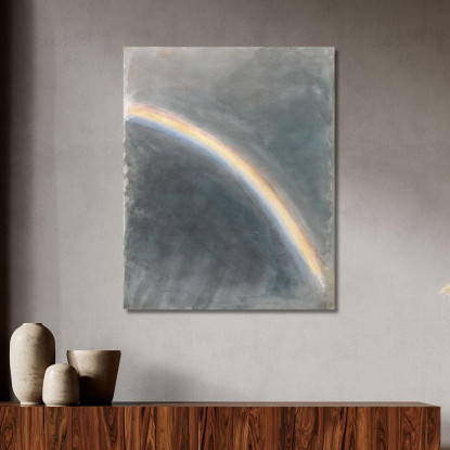 Studio Del Cielo Con Arcobaleno John Constable jcn77 quadro stampato su tela