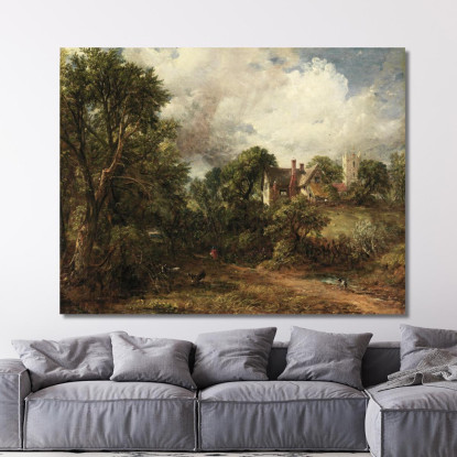 La Fattoria Glebe John Constable jcn92 quadro stampato su tela