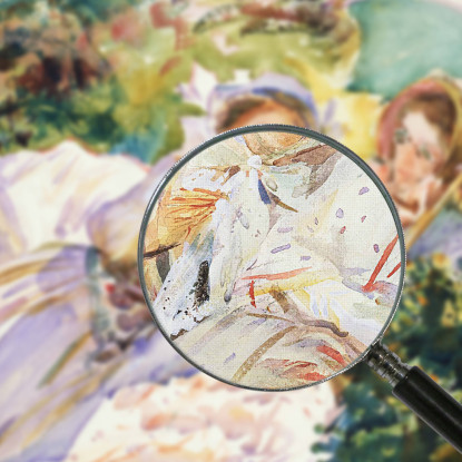 Sempione Passa La Presa In Giro John Singer Sargent jss272 quadro stampato su tela